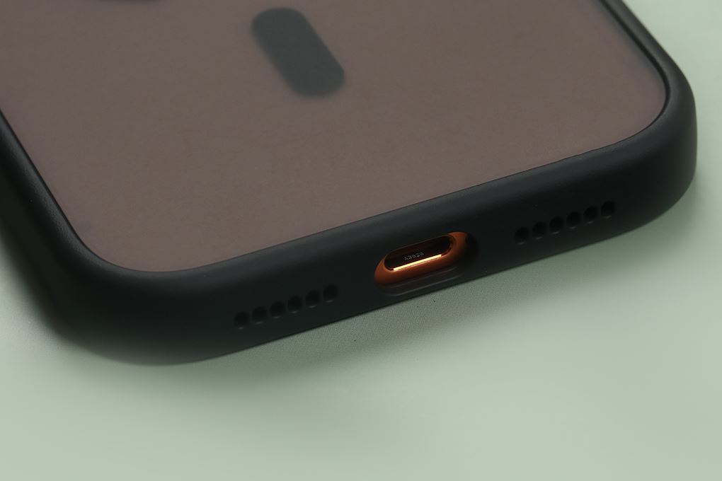 Ốp lưng MagSafe iPhone 17 Pro Max PC TPU MIPOW MATTEX MTC17D-DB Màu Đen