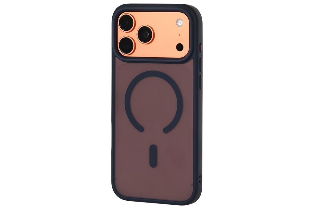 Ốp lưng MagSafe iPhone 17 Pro Max PC TPU MIPOW MATTEX MTC17D-DB Màu Xanh Dương