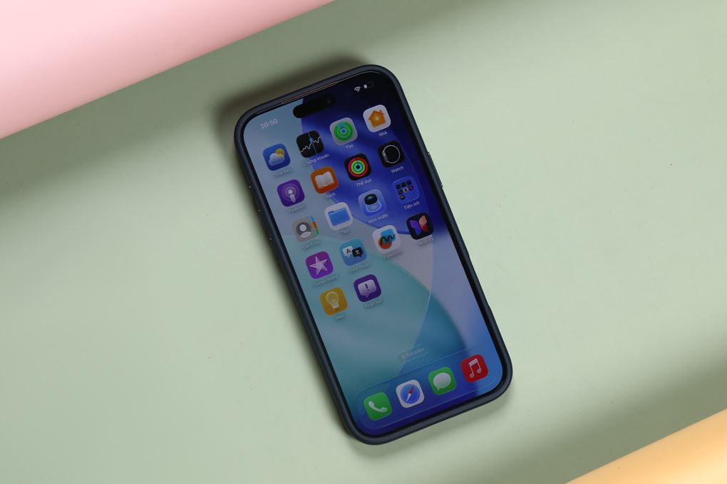 Ốp lưng MagSafe iPhone 17 Pro Max PC TPU MIPOW MATTEX MTC17D-DB Màu Xanh Dương