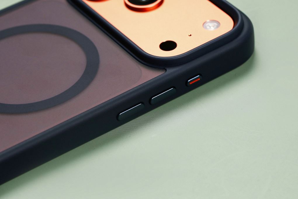 Ốp lưng MagSafe iPhone 17 Pro Max PC TPU MIPOW MATTEX MTC17D-DB Màu Xanh Dương