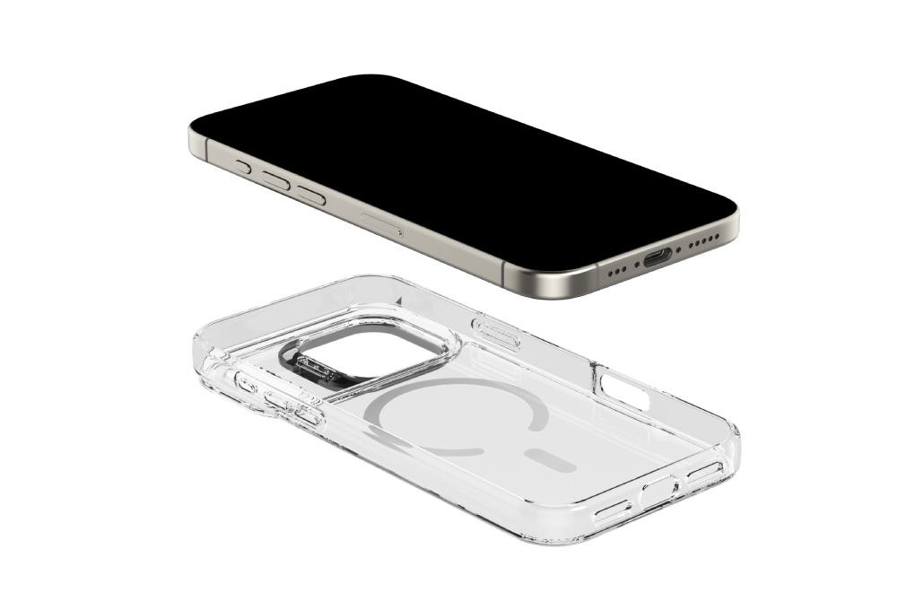 Ốp lưng MagSafe iPhone 17 Pro Max PC TPU MIPOW Camera Stand SXC17D-CR - 4