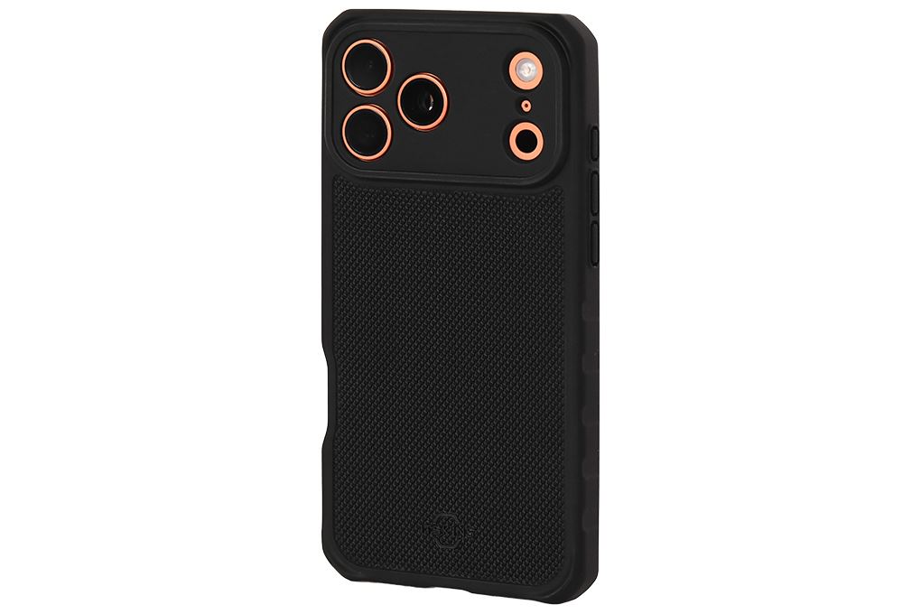 Ốp lưng iPhone 17 Pro Max Nylon PC TPU ITSKINS Hybrid R Màu Đen