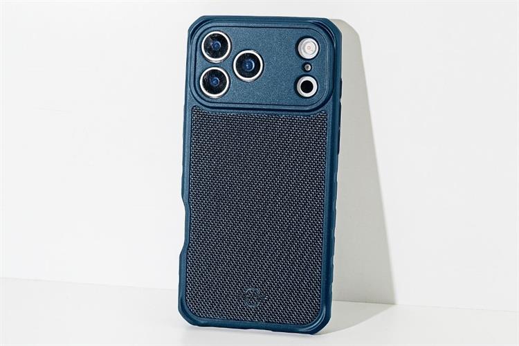 Ốp lưng iPhone 17 Pro Max Nylon PC TPU ITSKINS Hybrid R Màu Xanh Dương