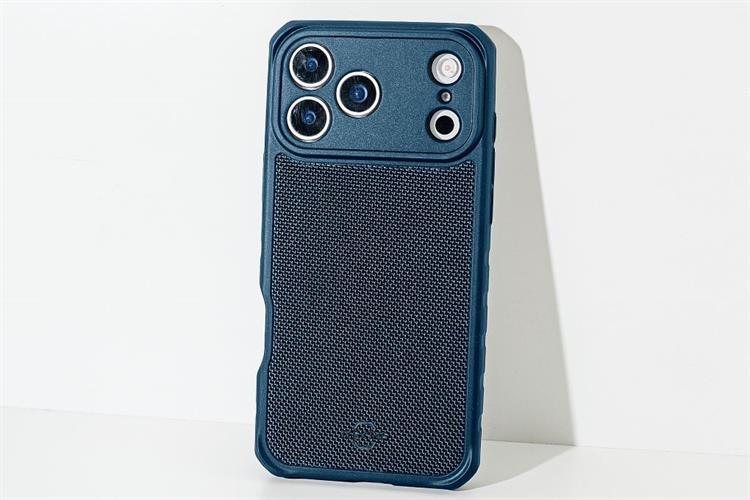 Ốp lưng iPhone 17 Pro Max Nylon PC TPU ITSKINS Hybrid R Màu Xanh Dương