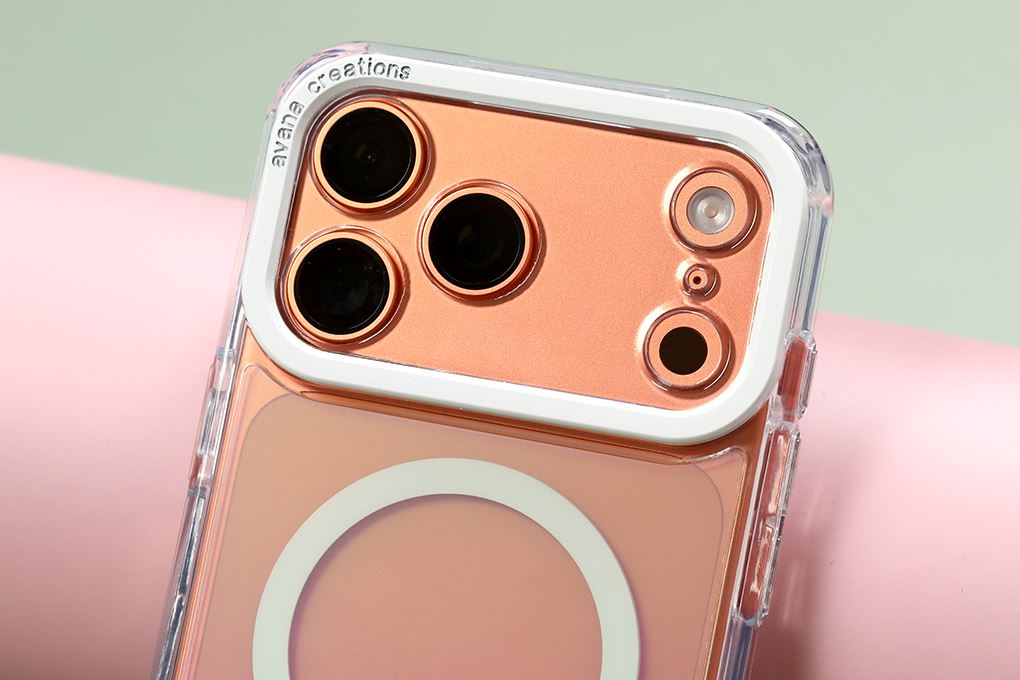 Ốp lưng MagSafe iPhone 17 Pro Max PC TPU AVANA Cosmic Frost Màu Tím