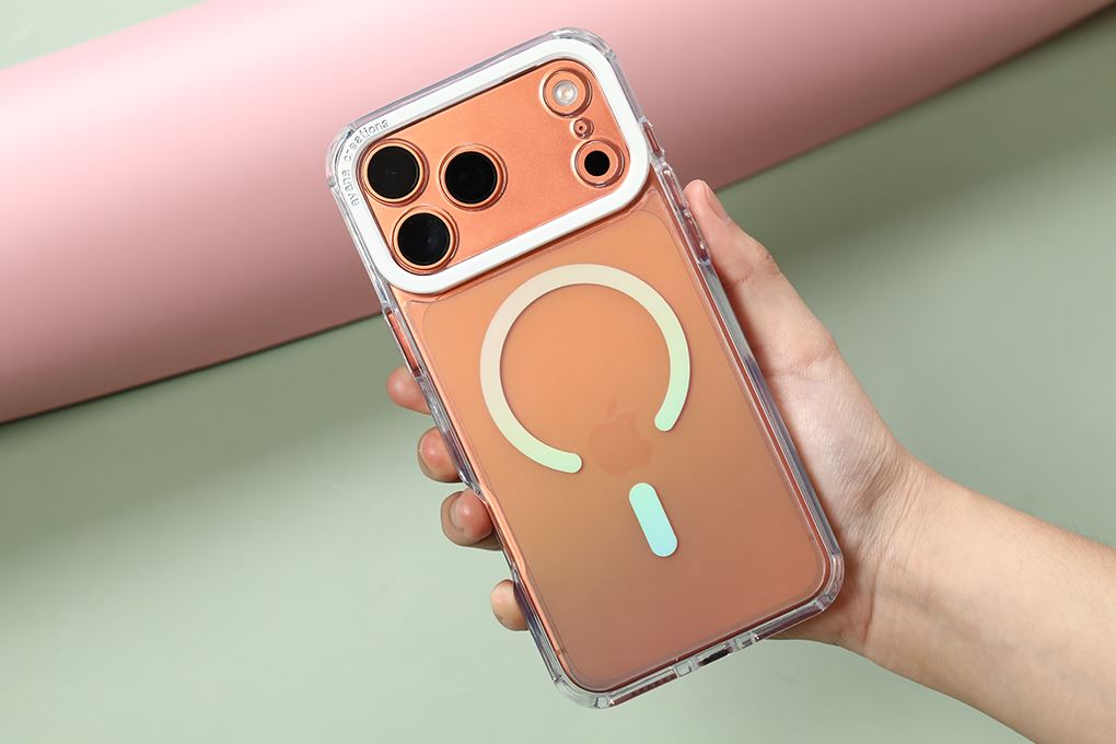 Ốp lưng MagSafe iPhone 17 Pro Max PC TPU AVANA Cosmic Frost Màu Tím