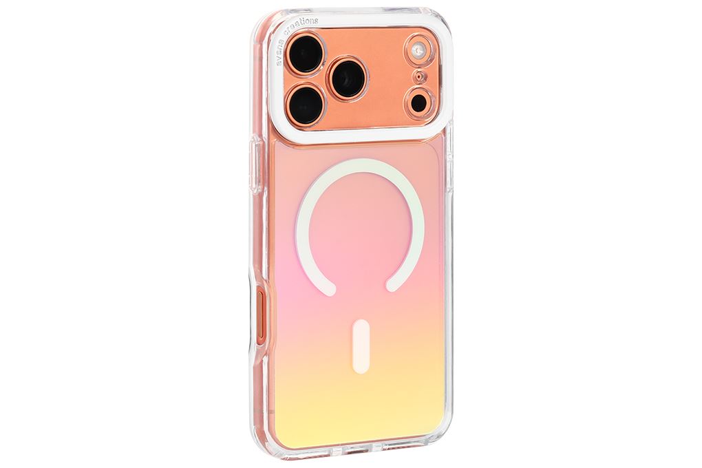 Ốp lưng MagSafe iPhone 17 Pro Max PC TPU AVANA Cosmic Frost Màu Tím