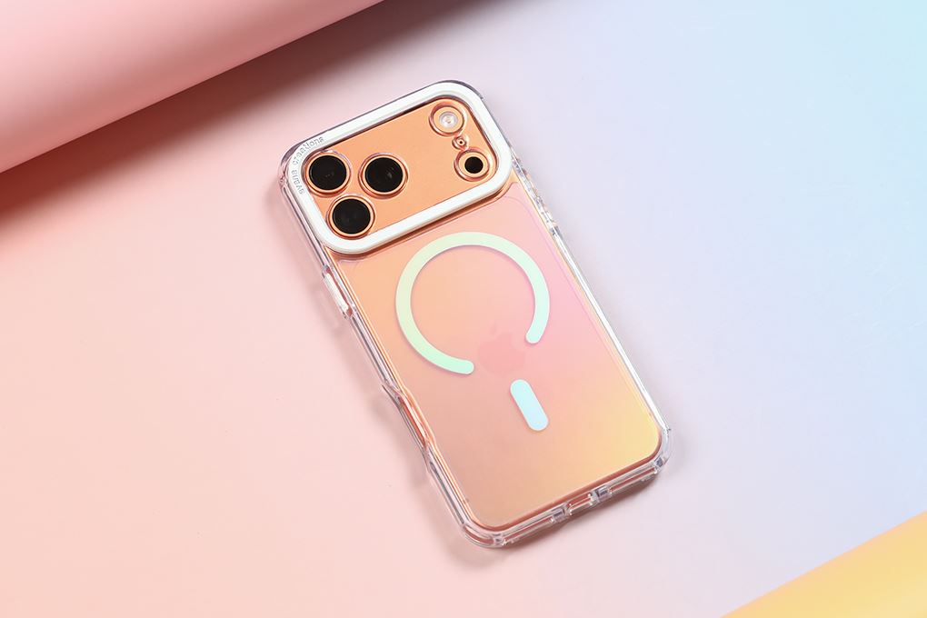 Ốp lưng MagSafe iPhone 17 Pro Max PC TPU AVANA Cosmic Frost Màu Tím