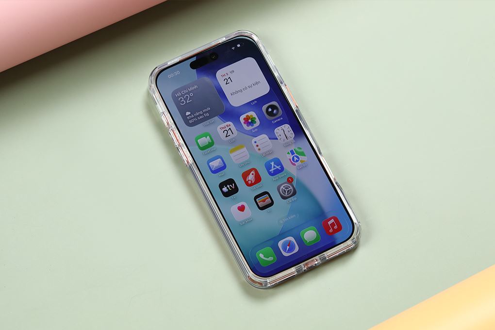 Ốp lưng MagSafe iPhone 17 Pro Max PC TPU AVANA Cosmic Frost Màu Tím