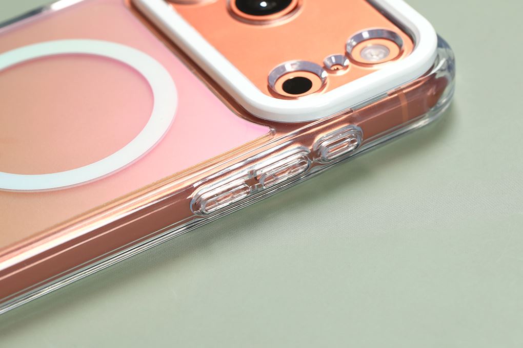 Ốp lưng MagSafe iPhone 17 Pro Max PC TPU AVANA Cosmic Frost Màu Tím