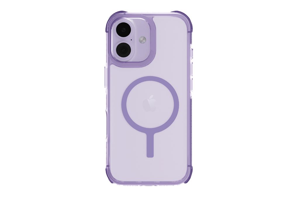 Ốp lưng MagSafe iPhone 17 PC TPU TPE UNIQ COMBAT Màu Tím