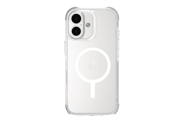 Ốp lưng MagSafe iPhone 17 PC TPU TPE UNIQ COMBAT Màu Trắng