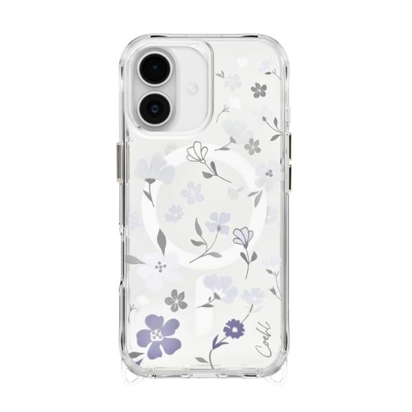 Ốp lưng MagSafe iPhone 17 TPU IML UNIQ AMARA Màu Trắng - Tím