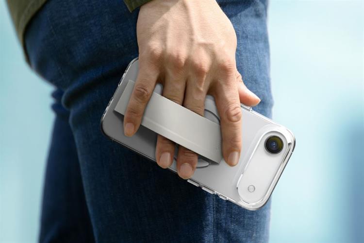 Ốp lưng MagSafe iPhone Air PC Silicone UNIQ FlexGrip HELDRO AIR Màu Trắng