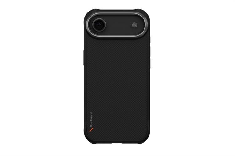 Ốp lưng MagSafe iPhone Air ALU TPU UNIQ KEVA KEVLAR Màu Đen