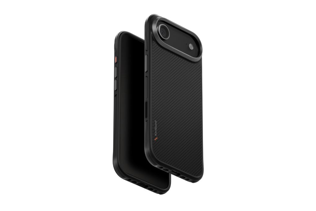 Ốp lưng MagSafe iPhone Air ALU TPU UNIQ KEVA KEVLAR Màu Đen