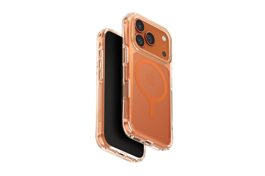 Ốp lưng MagSafe iPhone 17 Pro PC TPU UNIQ LIFEPRO XTREME Màu Trắng - Cam
