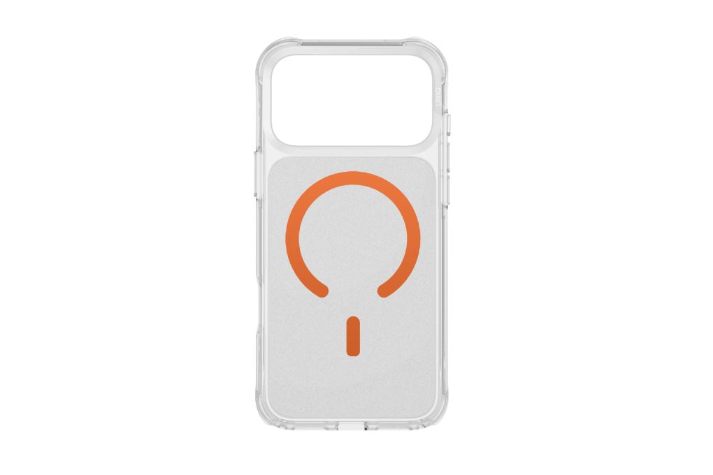Ốp lưng MagSafe iPhone 17 Pro PC TPU UNIQ LIFEPRO XTREME Màu Trắng - Cam