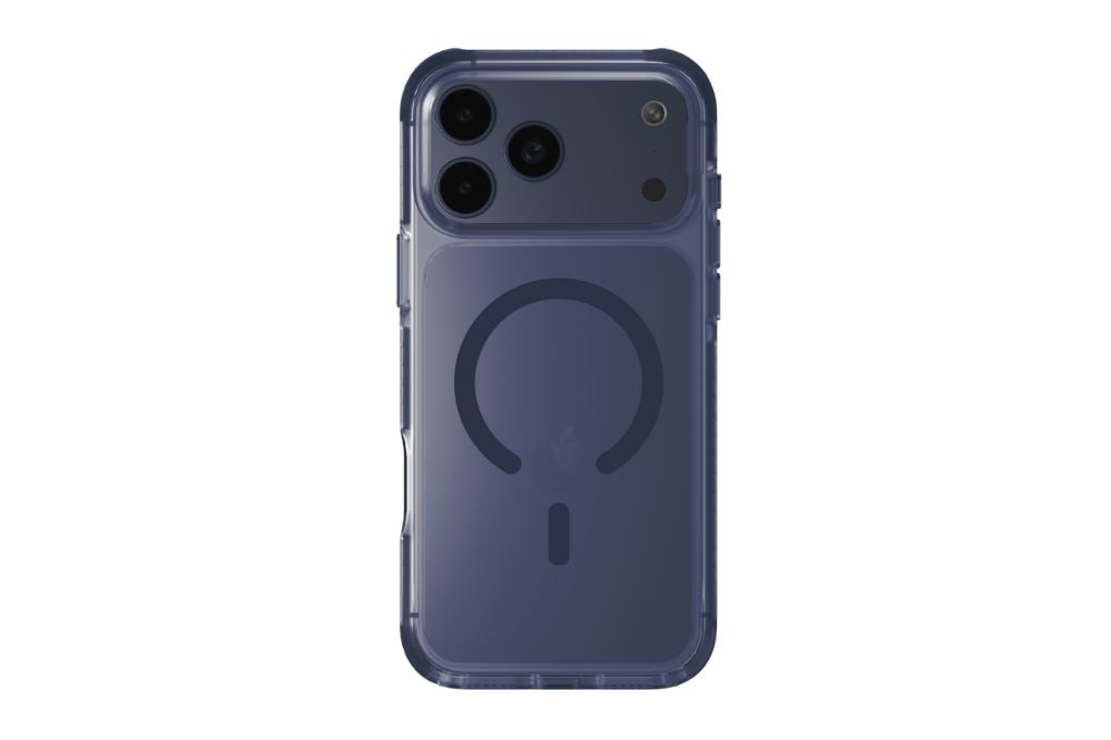 Ốp lưng MagSafe iPhone 17 Pro PC TPU TPE UNIQ COMBAT Màu Xanh Navy