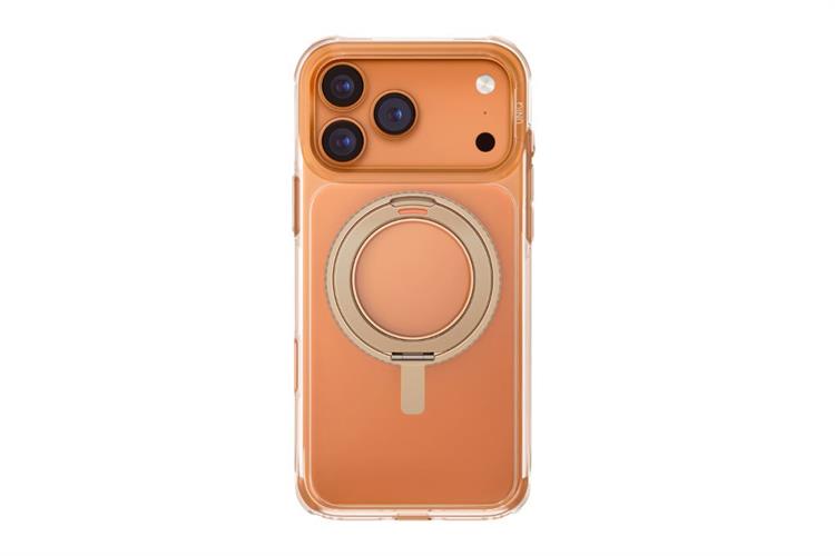 Ốp lưng MagSafe iPhone 17 Pro PC TPU ALU UNIQ SWIVIX Màu vàng
