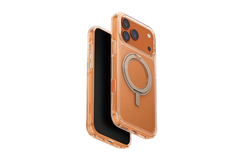 Ốp lưng MagSafe iPhone 17 Pro PC TPU ALU UNIQ SWIVIX Màu vàng