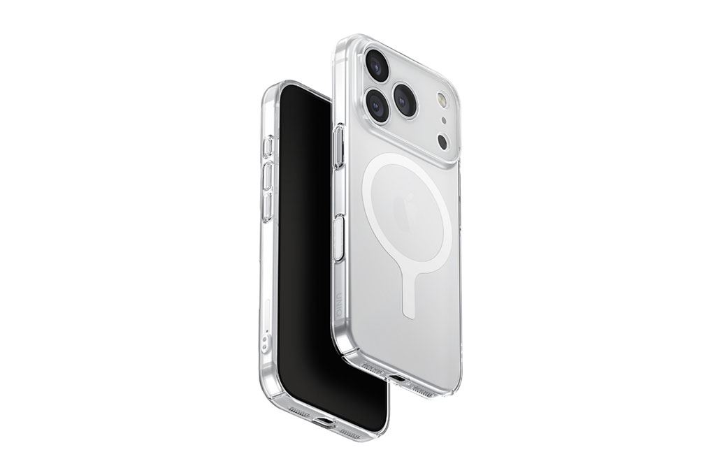 Ốp lưng MagSafe iPhone 17 Pro Max PC UNIQ AIRSUIT Màu Trắng