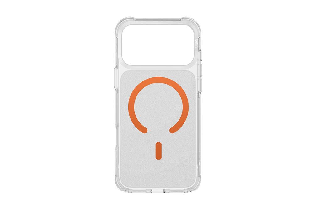 Ốp lưng MagSafe iPhone 17 Pro Max PC TPU UNIQ LIFEPRO XTREME Màu Trắng - Cam