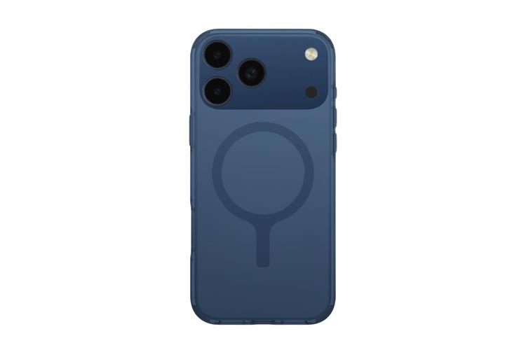 Ốp lưng MagSafe iPhone 17 Pro Max PC TPU UNIQ CLARIO Màu Xanh Dương