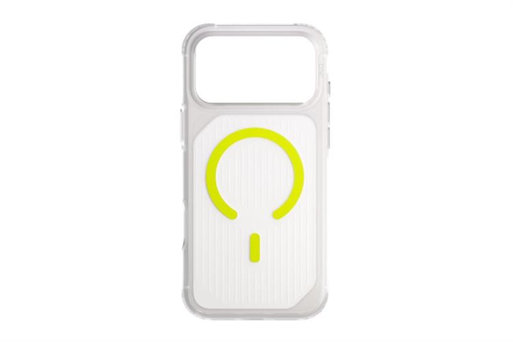 Ốp lưng MagSafe iPhone 17 Pro Max PC TPU TPE UNIQ COMBAT Màu Xanh - Xám