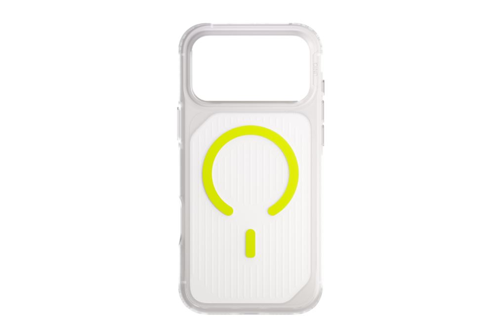 Ốp lưng MagSafe iPhone 17 Pro Max PC TPU TPE UNIQ COMBAT Màu Xanh - Xám