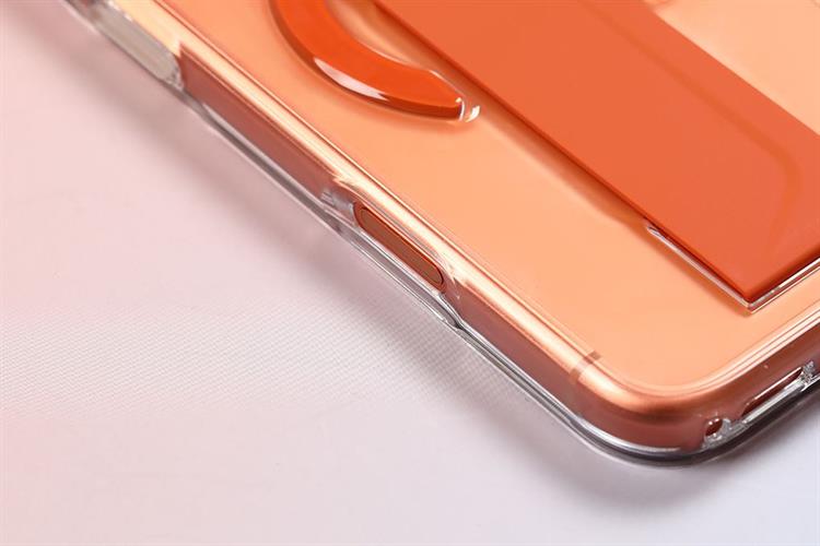 Ốp lưng MagSafe iPhone 17 Pro Max PC Silicone UNIQ FlexGrip HELDRO AIR Màu Cam