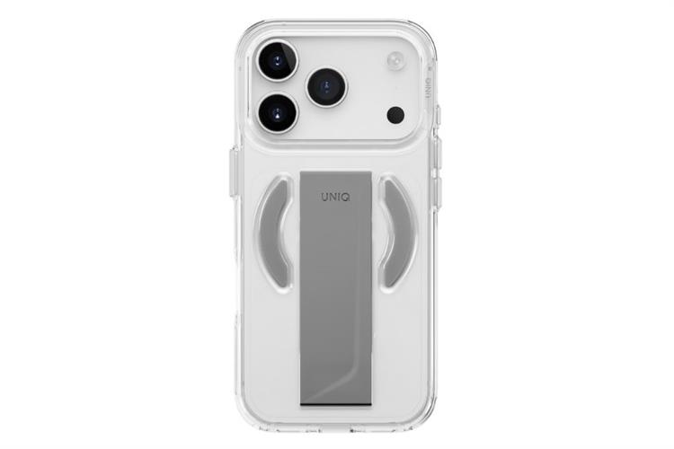 Ốp lưng MagSafe iPhone 17 Pro Max PC Silicone UNIQ FlexGrip HELDRO AIR Màu Trắng