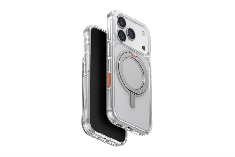 Ốp lưng MagSafe iPhone 17 Pro Max PC TPU ALU UNIQ SWIVIX Màu Trắng