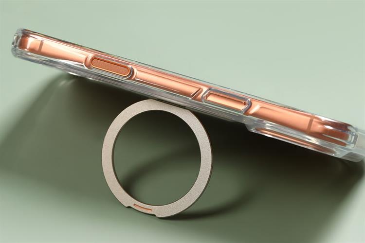 Ốp lưng MagSafe iPhone 17 Pro Max PC TPU ALU UNIQ SWIVIX Màu vàng