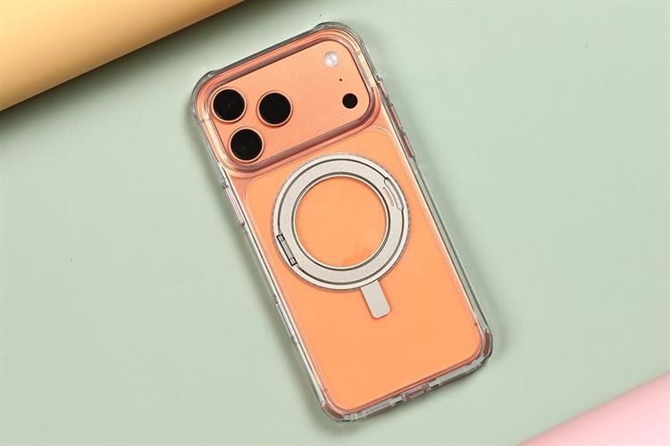 Ốp lưng MagSafe iPhone 17 Pro Max PC TPU ALU UNIQ SWIVIX Màu vàng