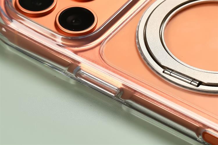 Ốp lưng MagSafe iPhone 17 Pro Max PC TPU ALU UNIQ SWIVIX Màu vàng