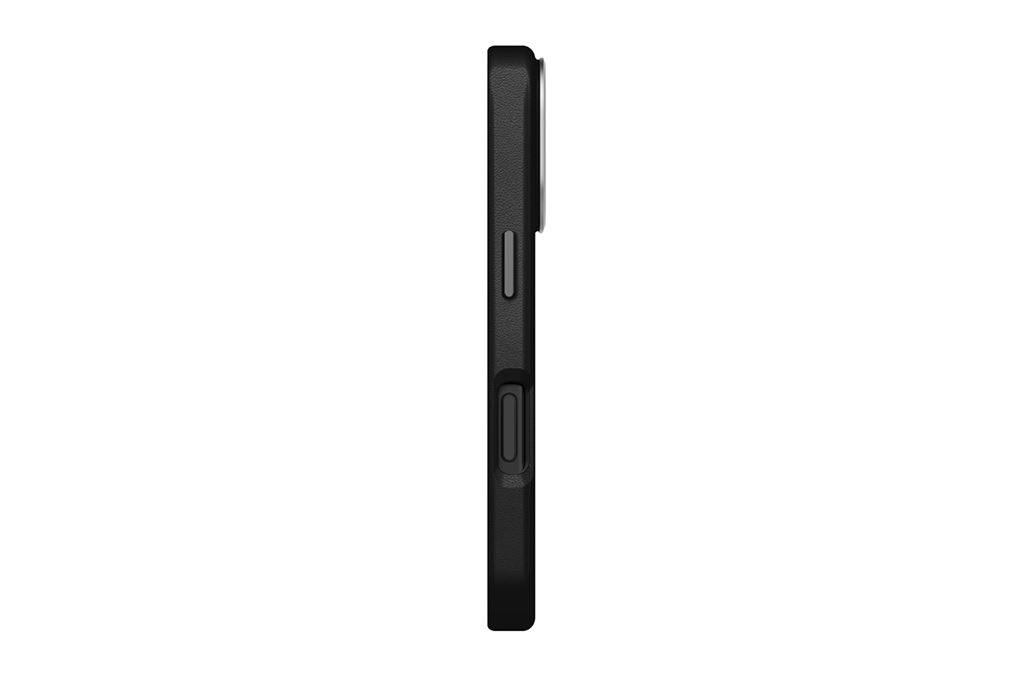 Ốp lưng MagSafe iPhone 17 Pro Max PU ALU UNIQ LYDEN Màu Đen