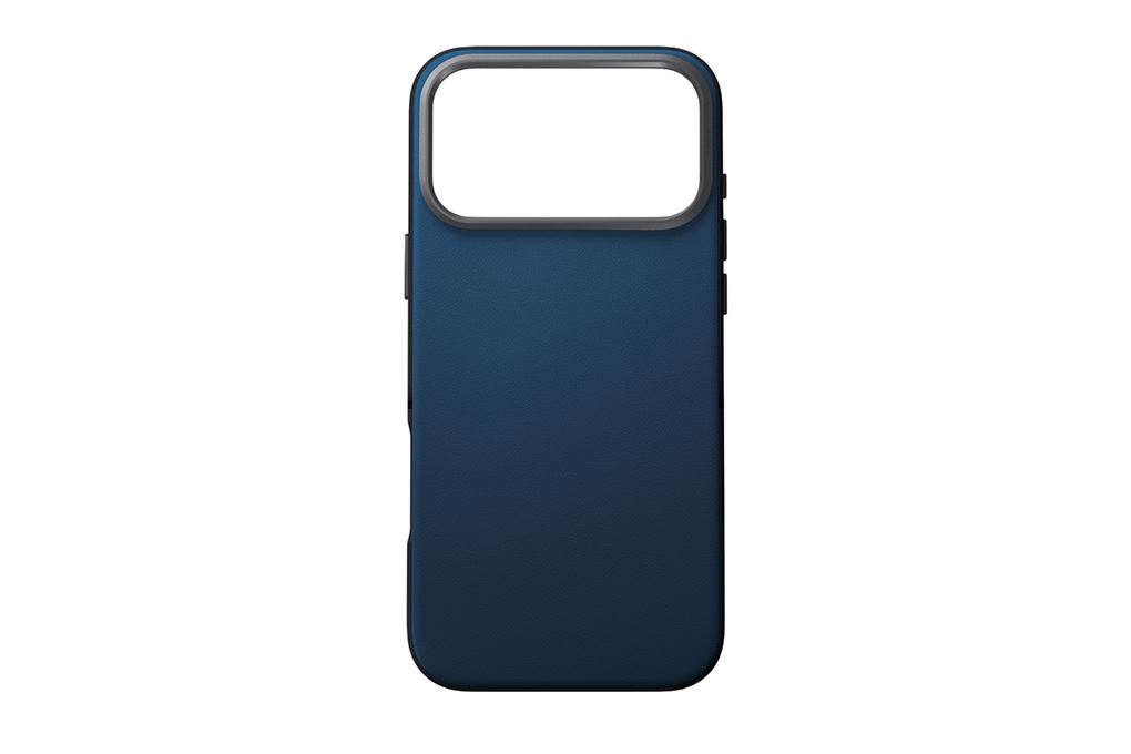 Ốp lưng MagSafe iPhone 17 Pro Max PU ALU UNIQ LYDEN DS Màu Xanh Navy