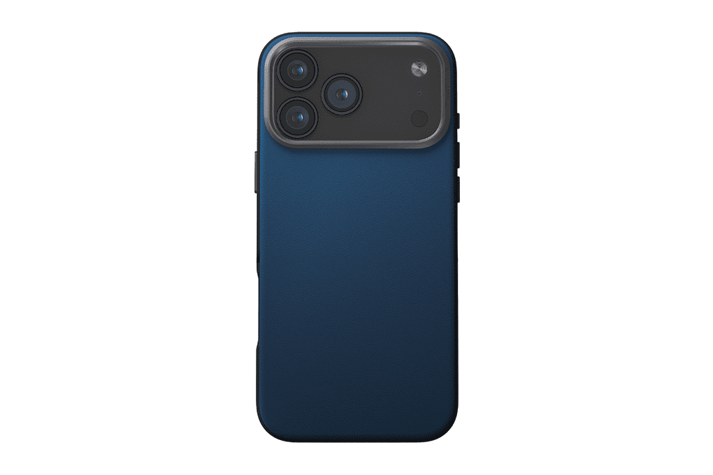 Ốp lưng MagSafe iPhone 17 Pro Max ALU TPU UNIQ KEVA KEVLAR Màu Xanh Dương