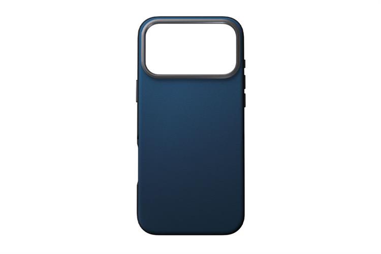 Ốp lưng MagSafe iPhone 17 Pro Max ALU TPU UNIQ KEVA KEVLAR Màu Xanh Dương