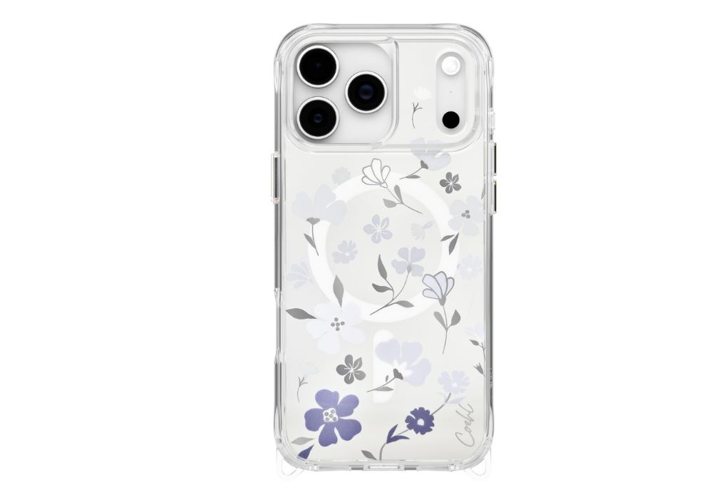 Ốp lưng MagSafe iPhone 17 Pro Max TPU IML UNIQ AMARA Màu Trắng - Tím