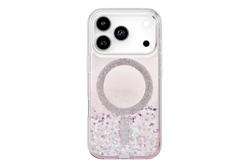 Ốp lưng MagSafe iPhone 17 Pro Max PC TPU UNIQ SOLEA Resin Màu Hồng nhạt