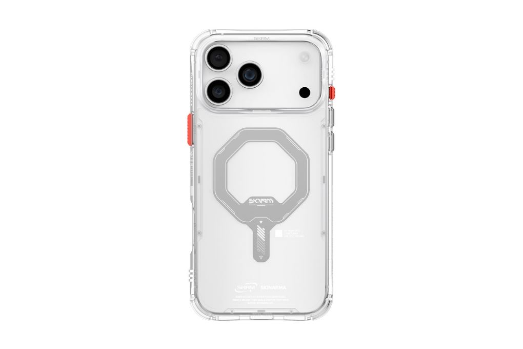 Ốp lưng MagSafe iPhone 17 Pro PC TPU SKINARMA SAIDO Màu Trắng