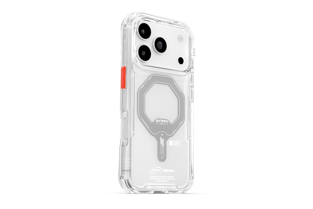 Ốp lưng MagSafe iPhone 17 Pro PC TPU SKINARMA SAIDO Màu Trắng