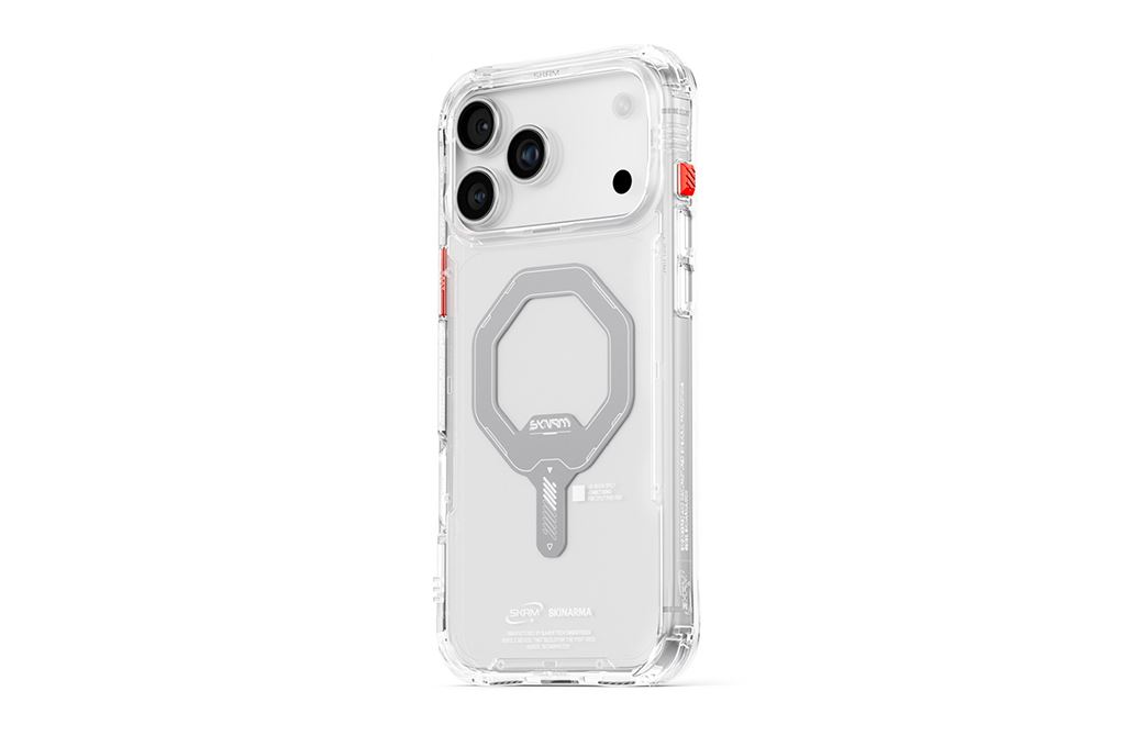 Ốp lưng MagSafe iPhone 17 Pro PC TPU SKINARMA SAIDO Màu Trắng