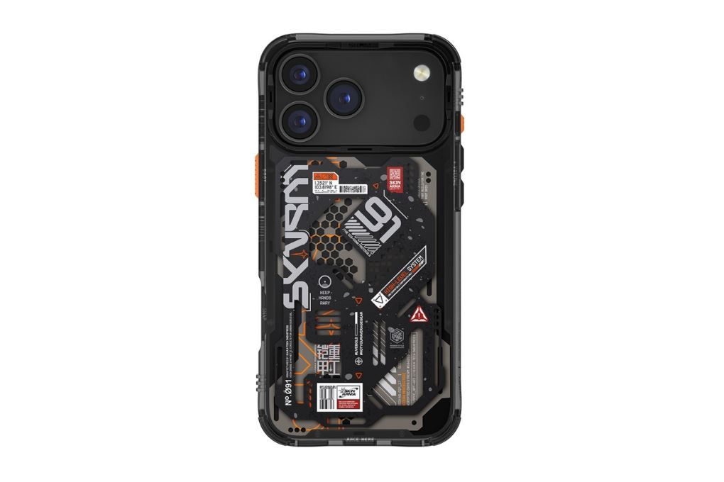 Ốp lưng MagSafe iPhone 17 Pro PC TPU SKINARMA SPECTRA Màu Đen