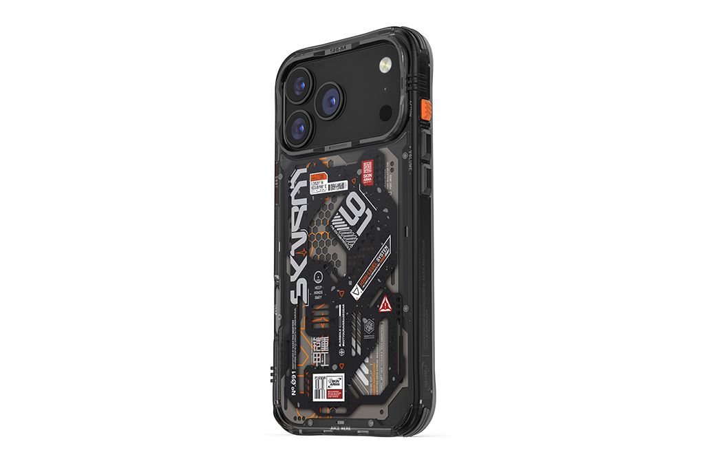 Ốp lưng MagSafe iPhone 17 Pro PC TPU SKINARMA SPECTRA Màu Đen