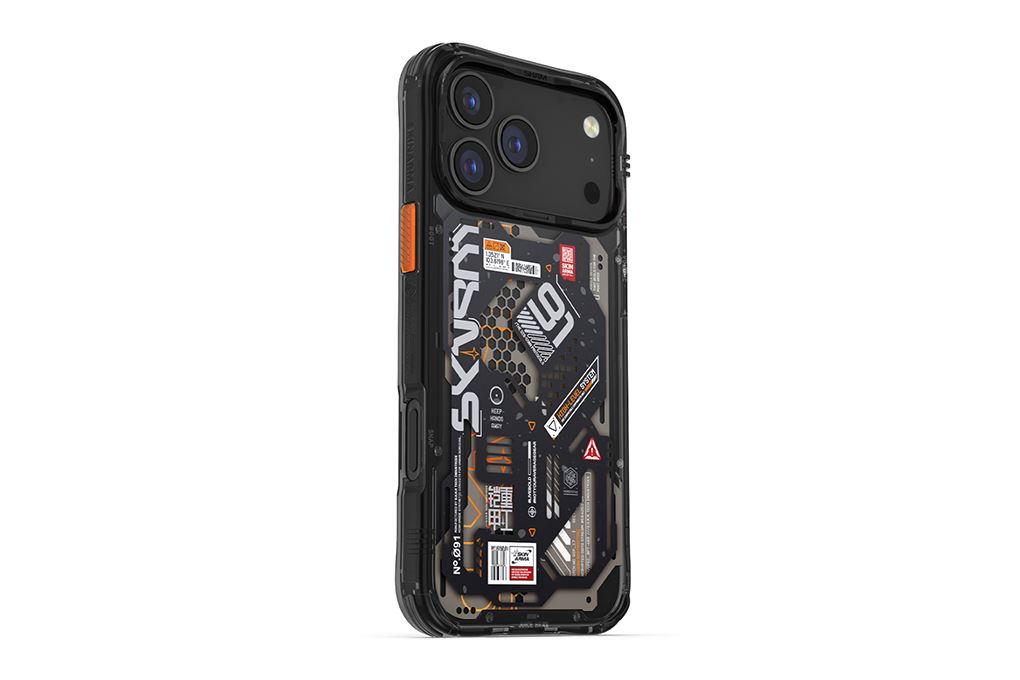 Ốp lưng MagSafe iPhone 17 Pro PC TPU SKINARMA SPECTRA Màu Đen