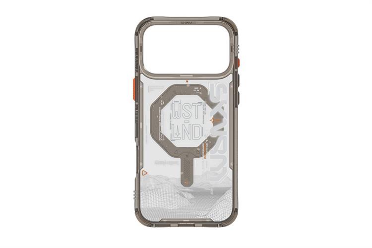 Ốp lưng MagSafe iPhone 17 Pro PC TPU SKINARMA SONIX Màu Nâu nhạt