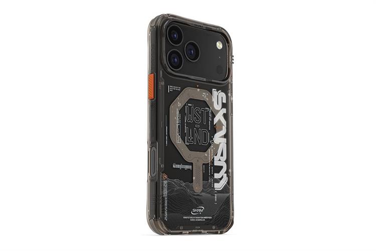 Ốp lưng MagSafe iPhone 17 Pro PC TPU SKINARMA SONIX Màu Nâu nhạt